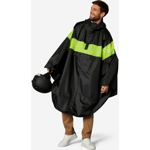 Fietsponcho - Zwart/Fluogeel - Regenjassen
