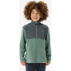 Fleece - mh500 - Wandeljas - Groen - Voor Kinderen