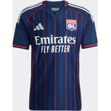 adidas - Olympique Lyonnais - T-shirt - Marineblauw - Korte Mouw - Junior