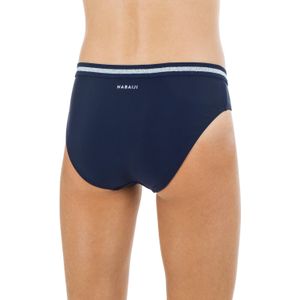 Bikinibroekje voor zwemmen meisjes vega marineblauw