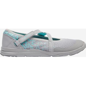Ballerina's voor wandelen in de stad dames pw 160 br'easy grijs turquoise