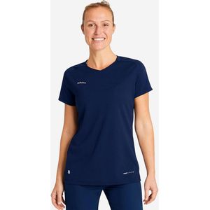 Voetbalshirt dames viralto+ marineblauw
