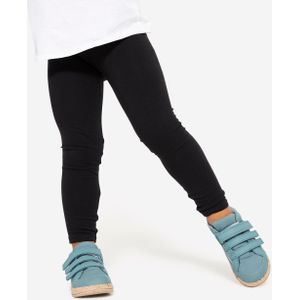Basic legging voor kinderen katoen zwart