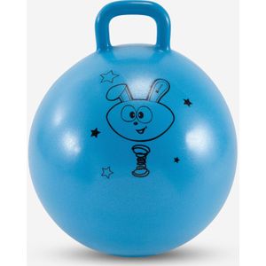 Springbal voor kinderen resist 45 cm blauw