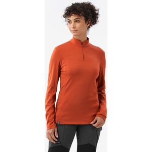 Merinoshirt resist met lange mouwen dames