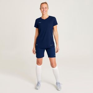 Voetbalshirt dames viralto+ marineblauw