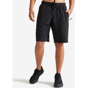 Short voor cardiotraining heren 500 zwart