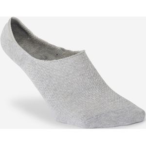 Onzichtbare sportsokken grijs 3 paar