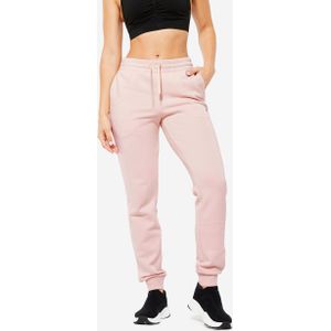 Joggingbroek voor fitness en soft training dames roze