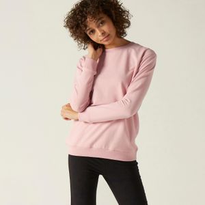 Fitness sweater dames 100 roze