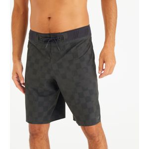 Lange boardshort 20" voor surfen heren 900 checky zwart