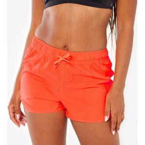 Zwemshort voor dames tini rood