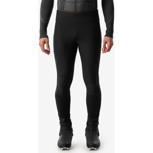 Winddichte langlauf tight voor heren 500 zwart