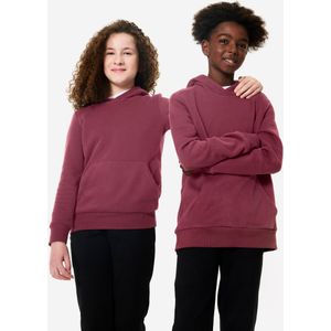 Kinderhoodie katoen paars