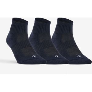 Halfhoge tennissokken rs 500 marineblauw set van 3 paar