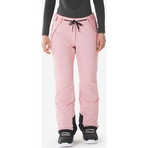 Ski- en snowboardbroek snb 500 dames roze