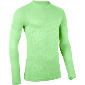 Thermoshirt heren / dames keepdry lange mouwen felgroen