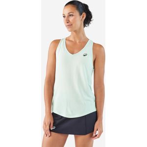 Tennistop voor dames dry & light lichtgroen