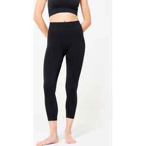 Yoga legging premium 7/8 seamless zwart