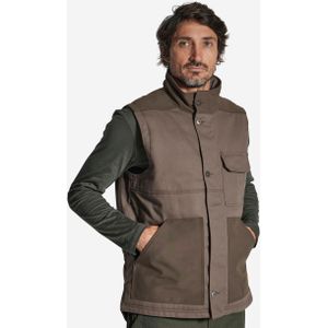 Stevig gewatteerd gilet 500 bruin