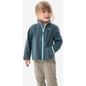 Fleece jas voor wandelen mh150 grijs kinderen 2-6 jaar