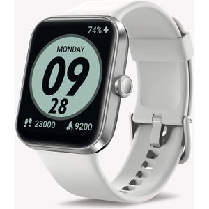 Multisport-smartwatch met hartslagmeting cw500 s wit