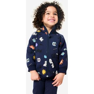 Omkeerbaar vest unisex blauw