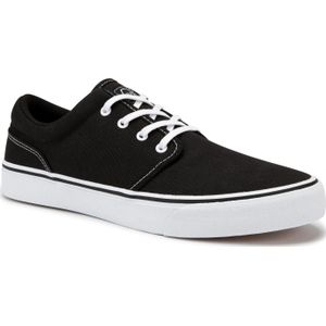 Lage skate-/longboardschoenen voor volwassenen vulca 100 zwart/wit