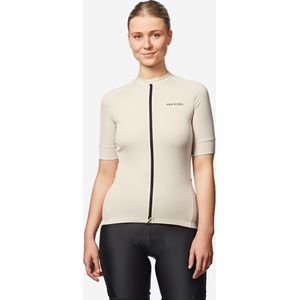 Fietsshirt - Beige - Discover - Korte Mouwen - Voor Dames