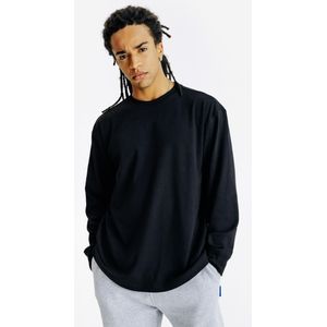 Shirt met lange mouwen elementals voor heren zwart