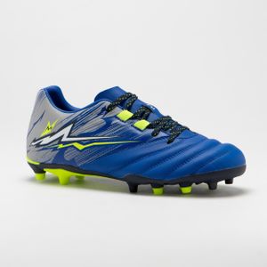 Rugbyschoenen kind r500 fg blauw