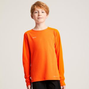 Voetbalshirt kind met lange mouwen viralto club oranje