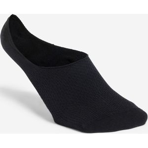 Onzichtbare sportsokken zwart 3 paar
