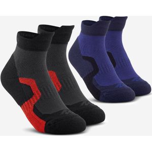 Wandelsokken voor kinderen crossocks mid 2 paar