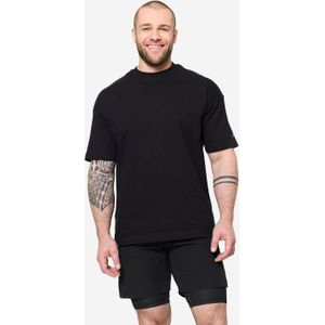 Fitness t-shirt heren zwart