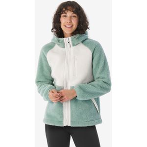 Warme wandelfleece sh900 voor dames groen