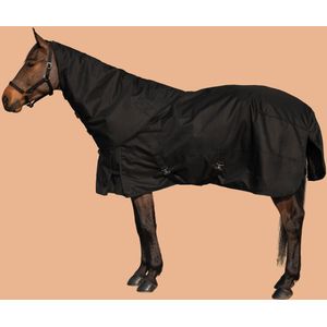 Waterdicht halsstuk paard allweather 200 zwart