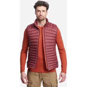 Herenbodywarmer voor bergtrekking mt100 dons