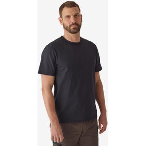 Stevig t-shirt 500 zwart logo 'resistant gear'