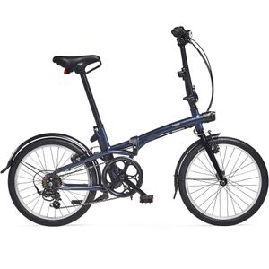 Vouwfiets fold 500 donkerblauw