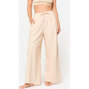 Flared joggingbroek 520 voor dames beige