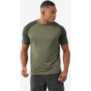 Shirt merino resist voor heren kaki