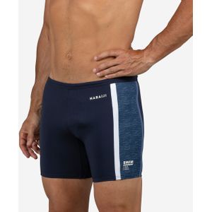 Lange zwemboxer yoko mala blauw wit