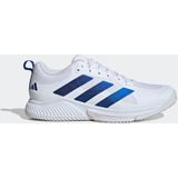 adidas - Court Team Bounce 2.0 - Tennisschoenen - ftwr White/Team Royal Blue - Bovenwerk van Mesh