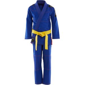Kinderpak voor braziliaans jiujitsu 500 blauw