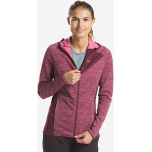 Dunne fleece jas voor wandelen dames mh520 light