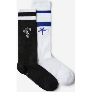 Sokken uppercute wit/zwart