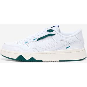 Sneakers cj80 dames leer wit/groen