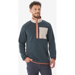 Wandeltrui nh500 halve rits voor heren blauw