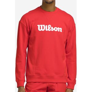 Sweater wilson classic heren racketsporten rood